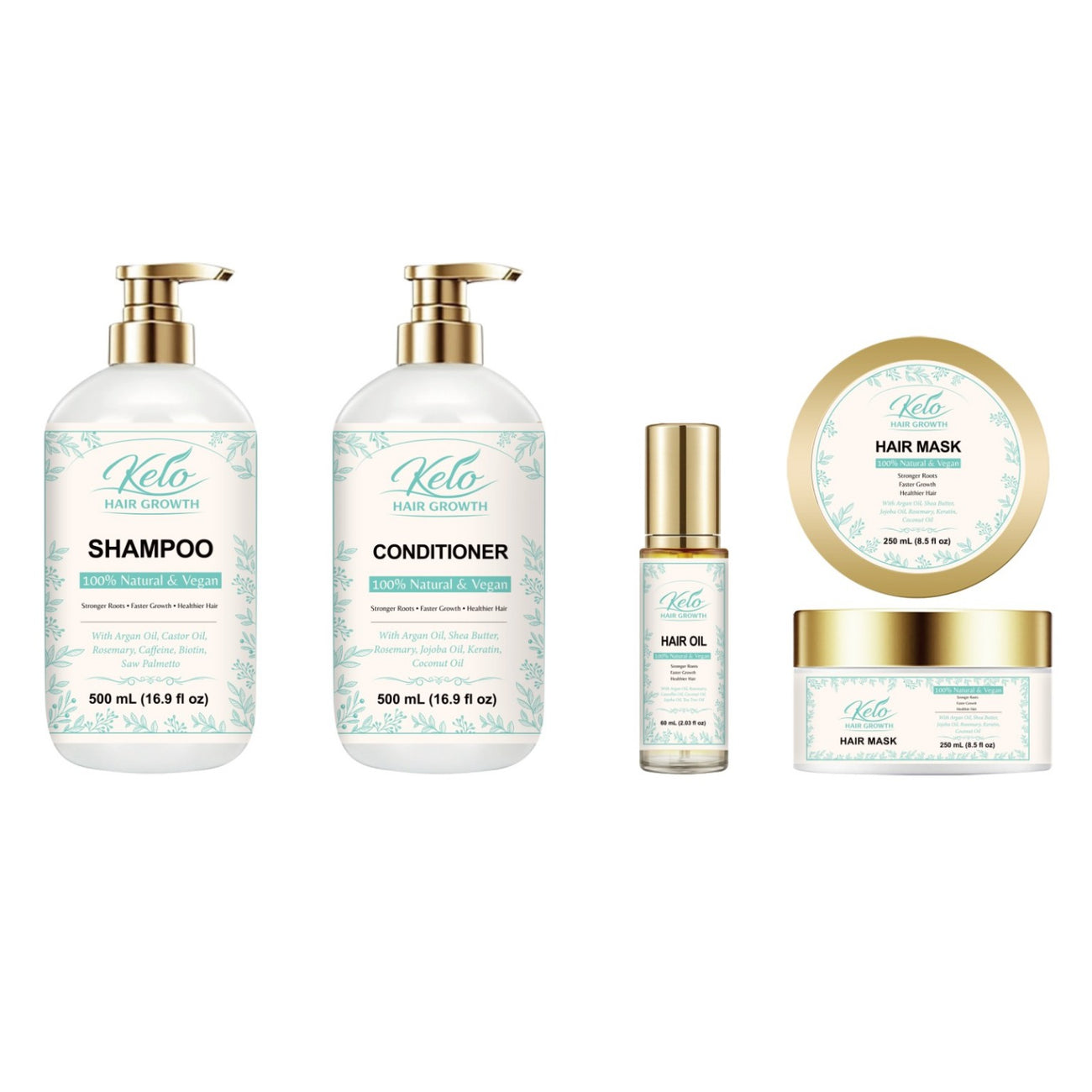 Kelo Complete Hair Growth Kit