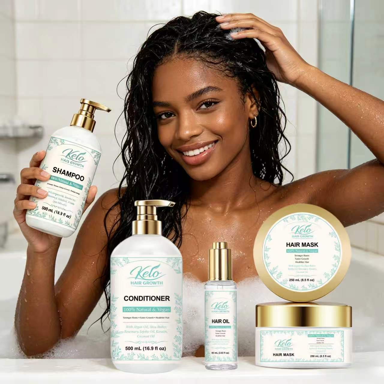 Kelo Complete Hair Growth Kit